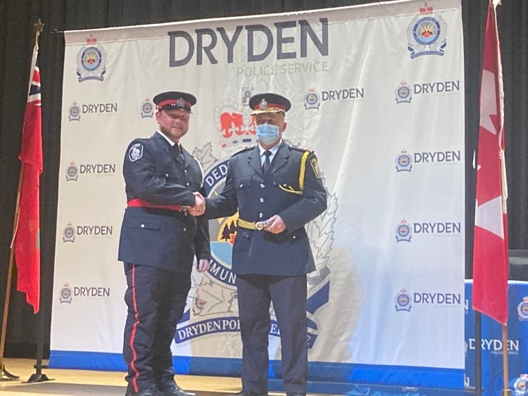 Final Farewell For Members Of Dryden Police CKDR